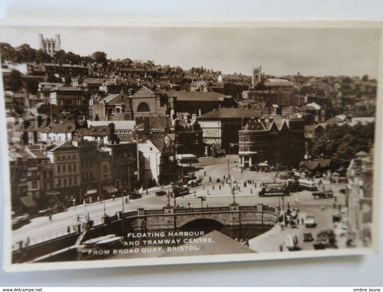 TT - Royaume Uni - BRISTOL - FLOATING HARBOUR AND TRAMWAY CENTRE FROM BROAD QUAY - Bristol