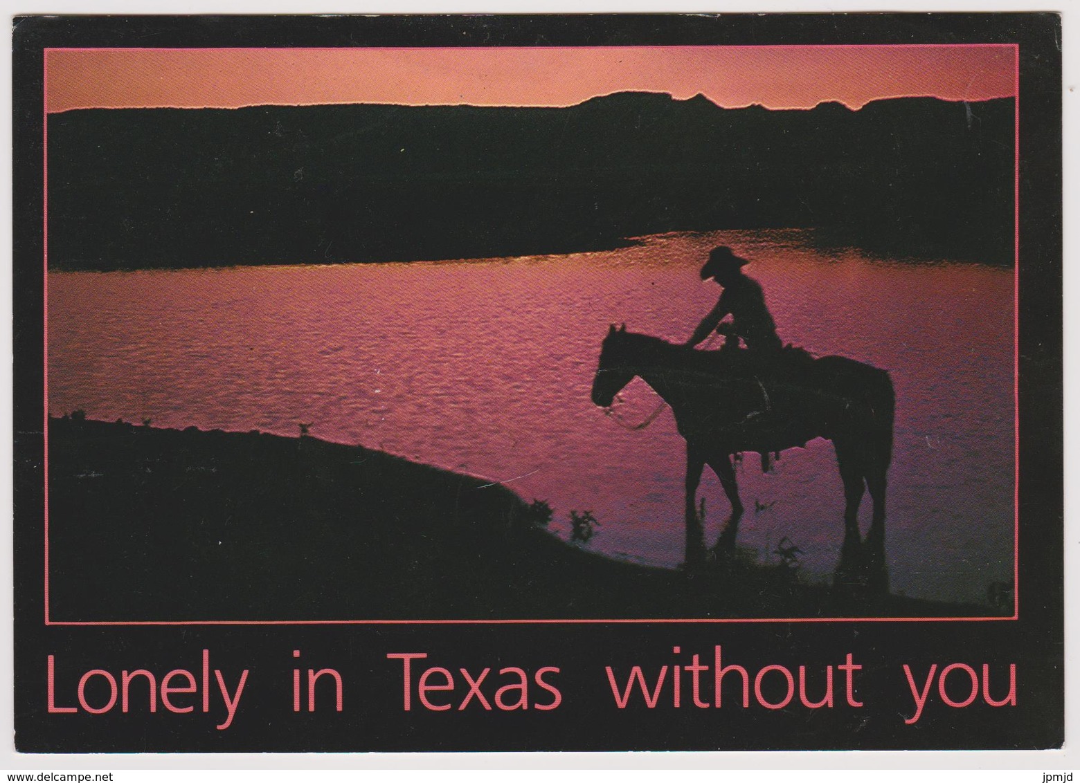 Lonely In Texas Without You -    The Texas Postcard Company N° T-242 - 1995 - Autres & Non Classés