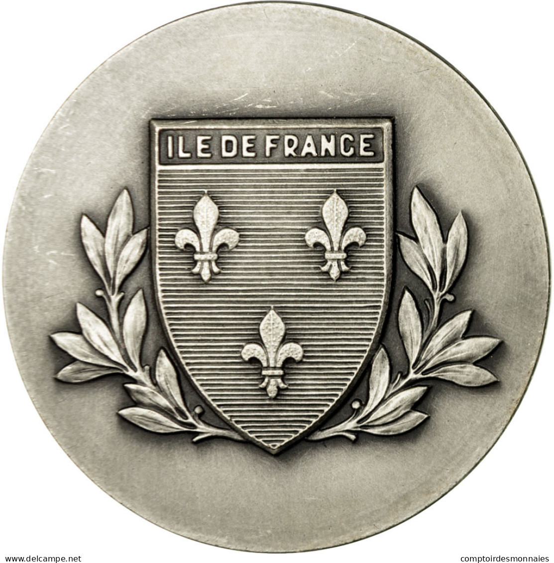 France, Médaille, Sociétés Philatéliques Fédérées De Paris, Contaux - Autres & Non Classés