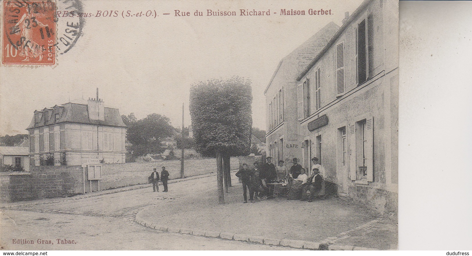 CARRIERES  SOUS BOIS     RUE DU BUISSON RICHARD  MAISON GERBET - Altri & Non Classificati