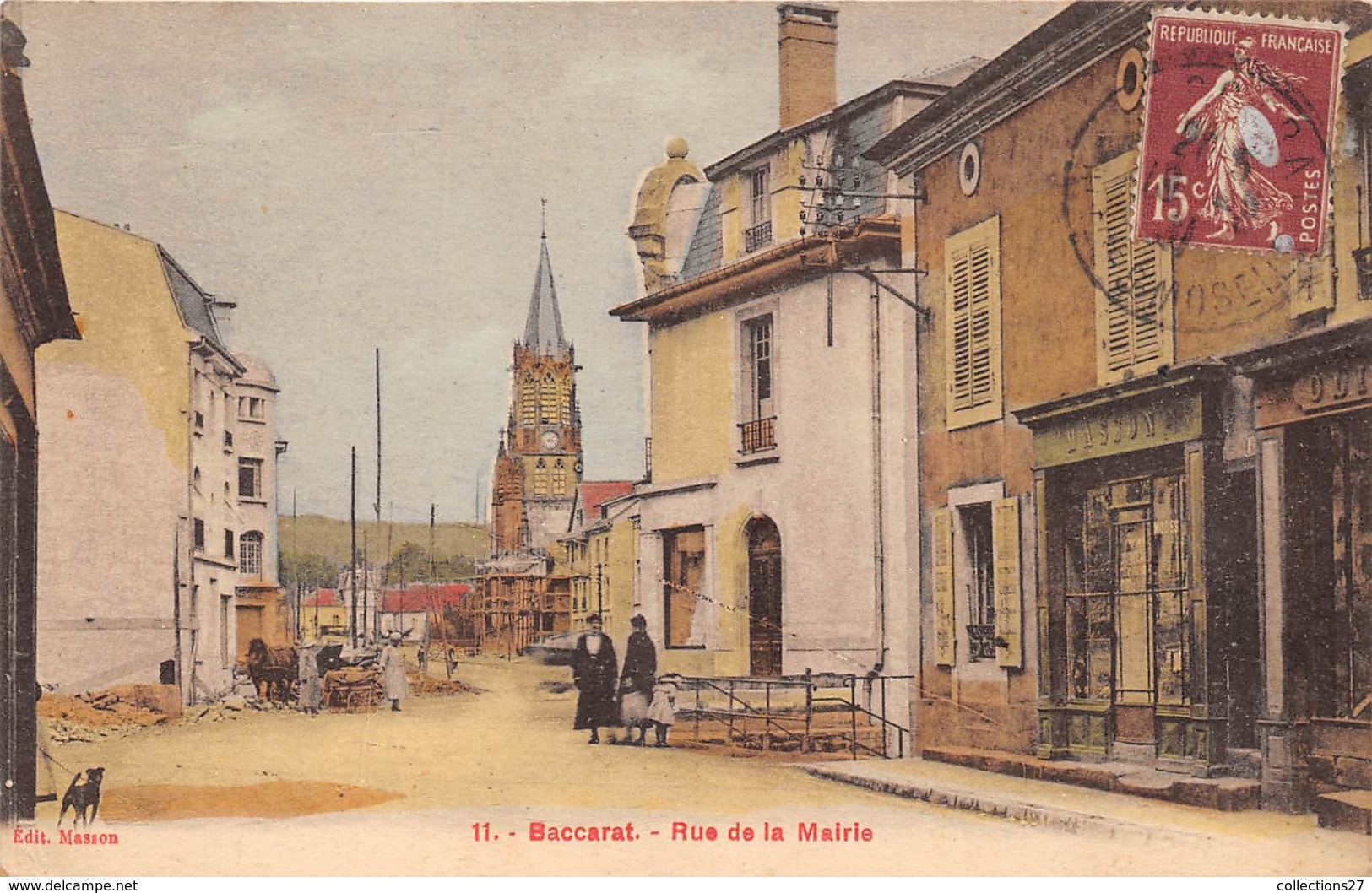 54-BACCARAT- RUE DE LA MAIRIE - Baccarat