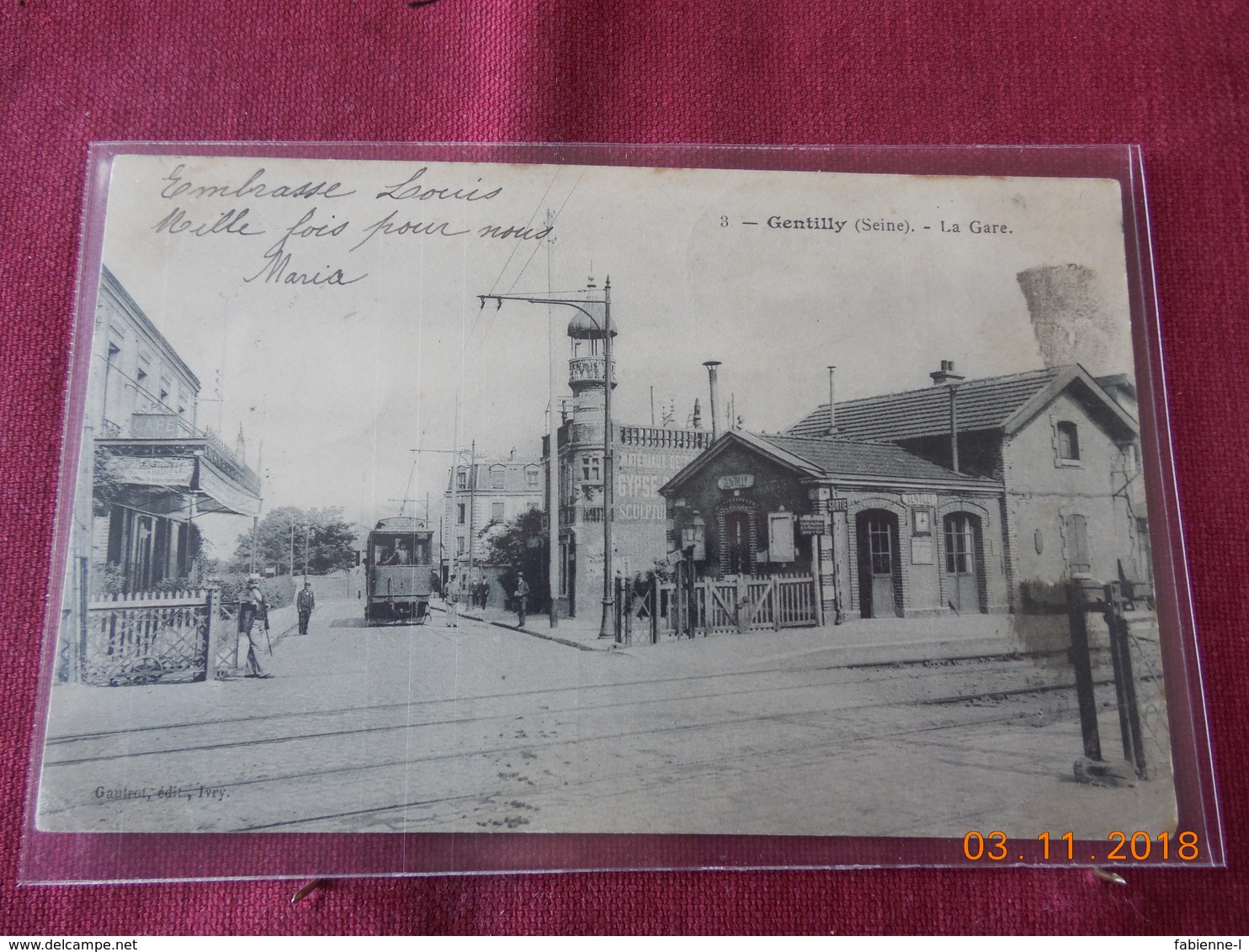 CPA - Gentilly - La Gare - Gentilly