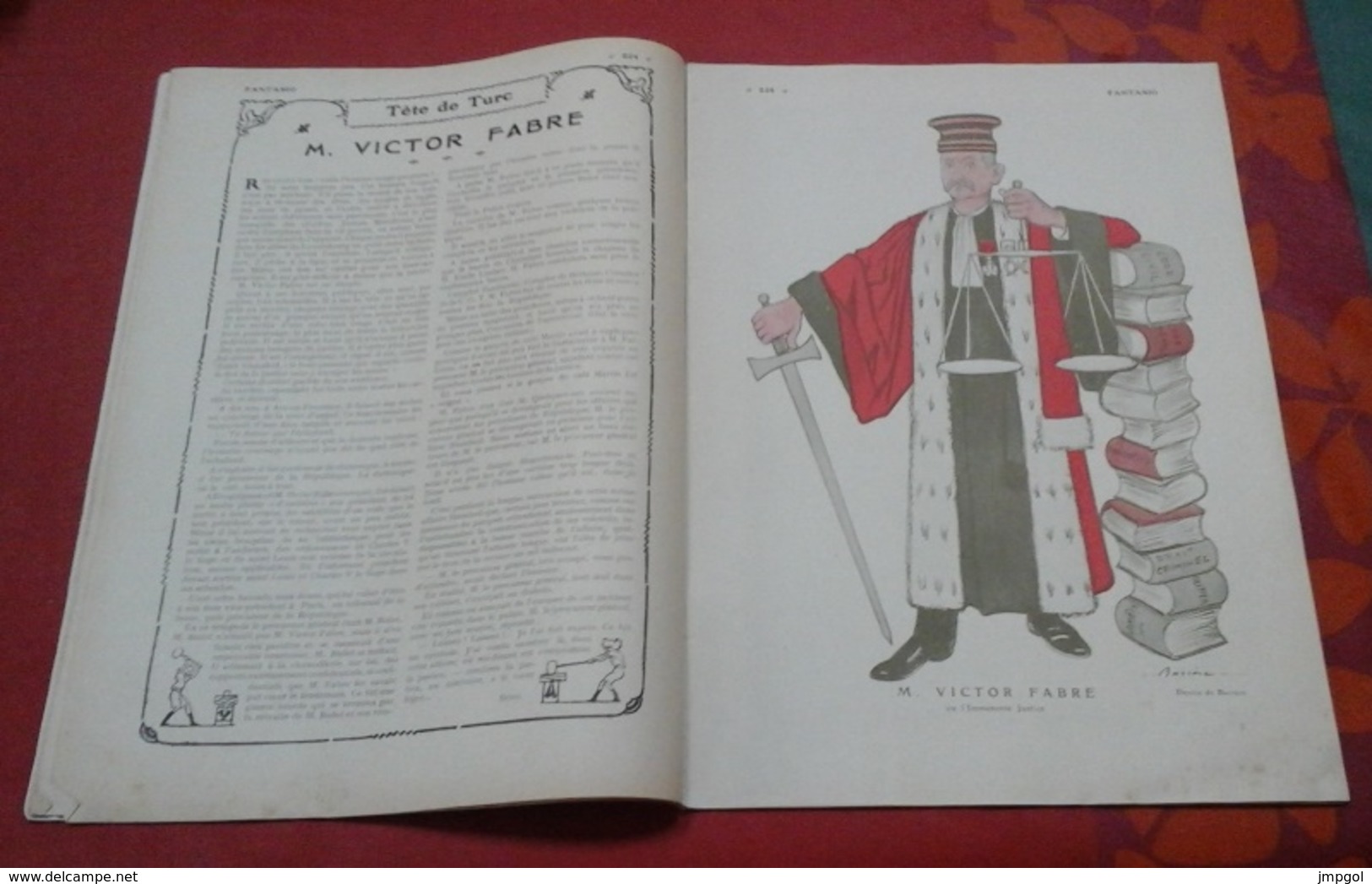 Revue Satirique FANTASIO N°79 1 Novembre 1909 Clémenceau,soeurs Wiesenthal,Revue Des Capucines,Jane Sabrier,Polin - 1900 - 1949