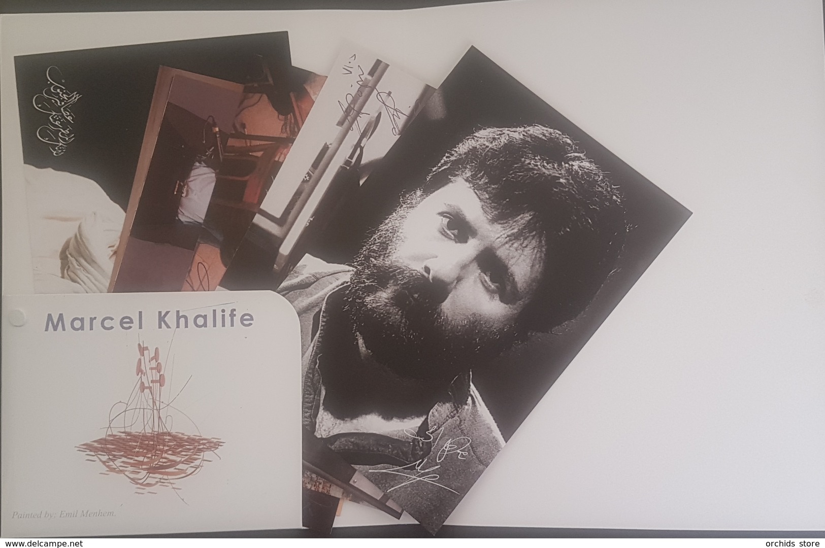 E11va - Lebanon 2018 6 Unused Beautiful Postcards In A Special Folder, Honoring Marcel Khalife - Palestine