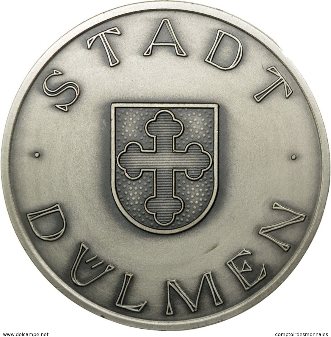 Allemagne, Médaille, Stadt Dülmen, 1979, SPL, Silvered Bronze - Autres & Non Classés