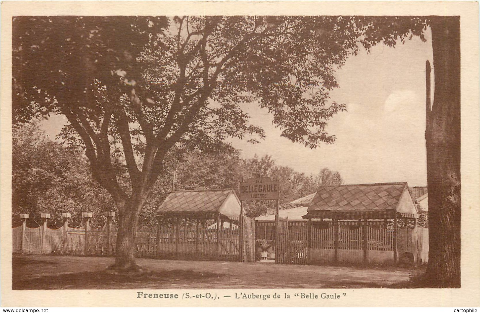 78 - FRENEUSE - L'Auberge De La Belle Gaule - Freneuse