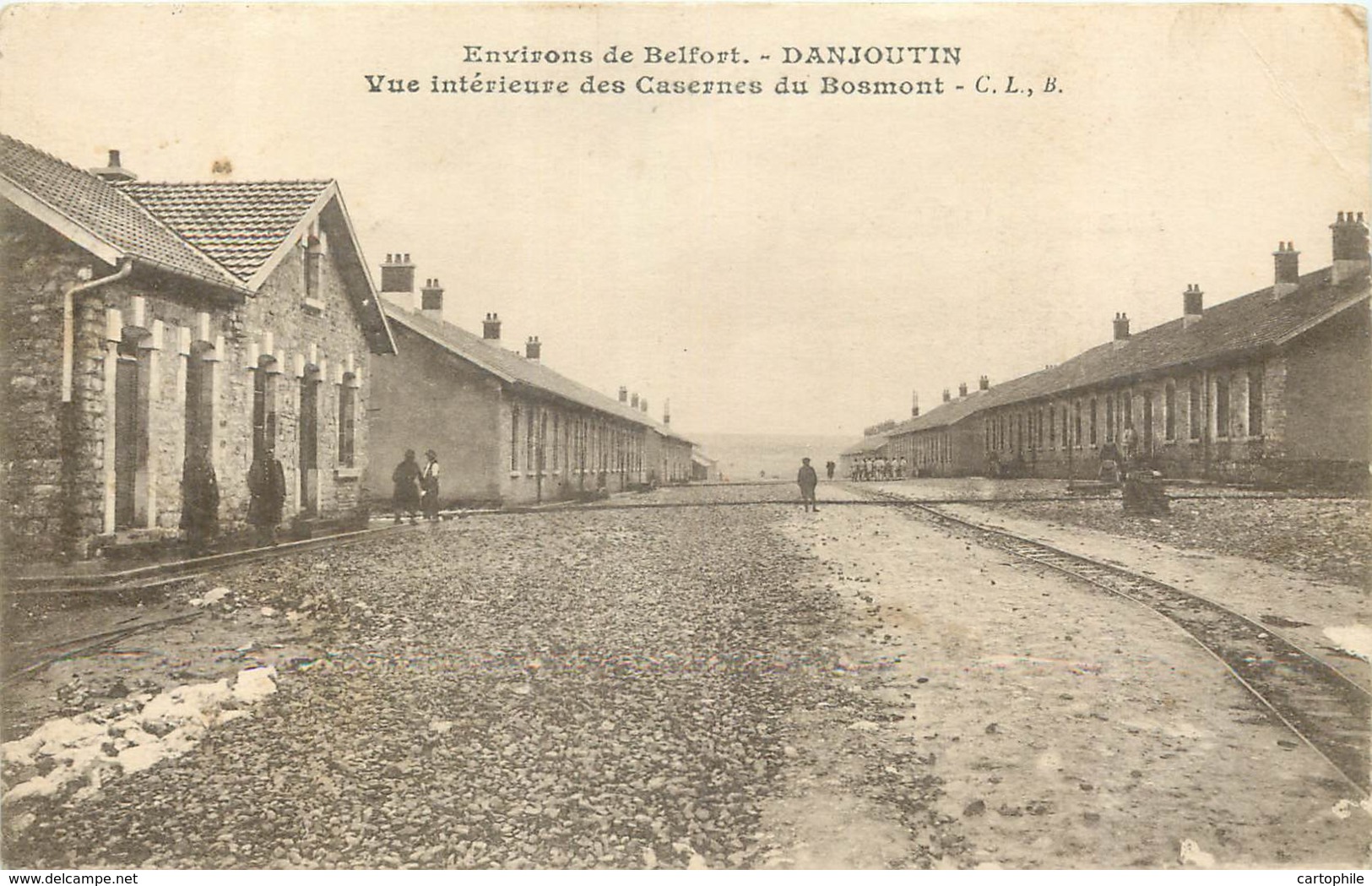 90 - DANJOUTIN - Caserne Du Bosmont En 1915 - Danjoutin