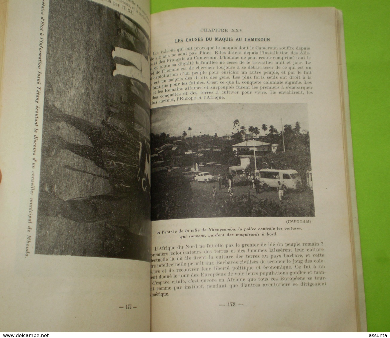 Contribution à L'histoire Du Cameroun De 450 Avant JC à Nos Jours De Thomas Ketchoua. Photos,carte , 5 Scans - Histoire