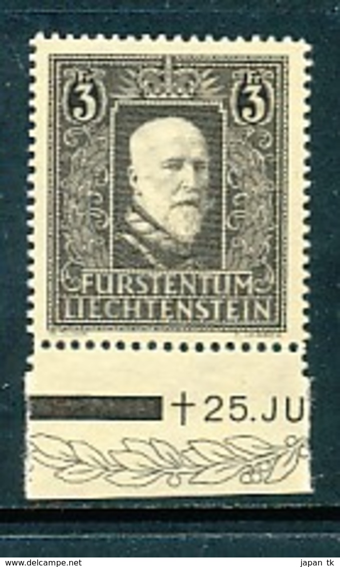 LIECHTENSTEIN Mi. Nr. 171 Tod Von Fürst Franz I - MNH - Ungebraucht