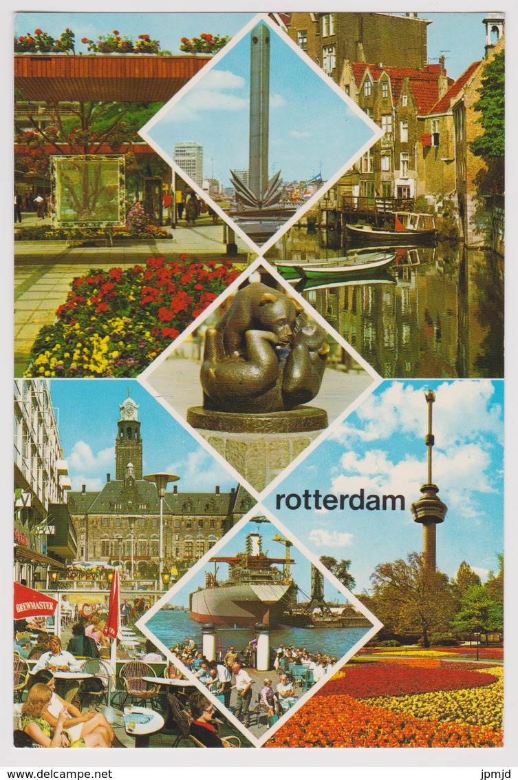 Rotterdam - Multiview - Ed. Euro Color Cards N° 933 - Multivues - Kinderdijk