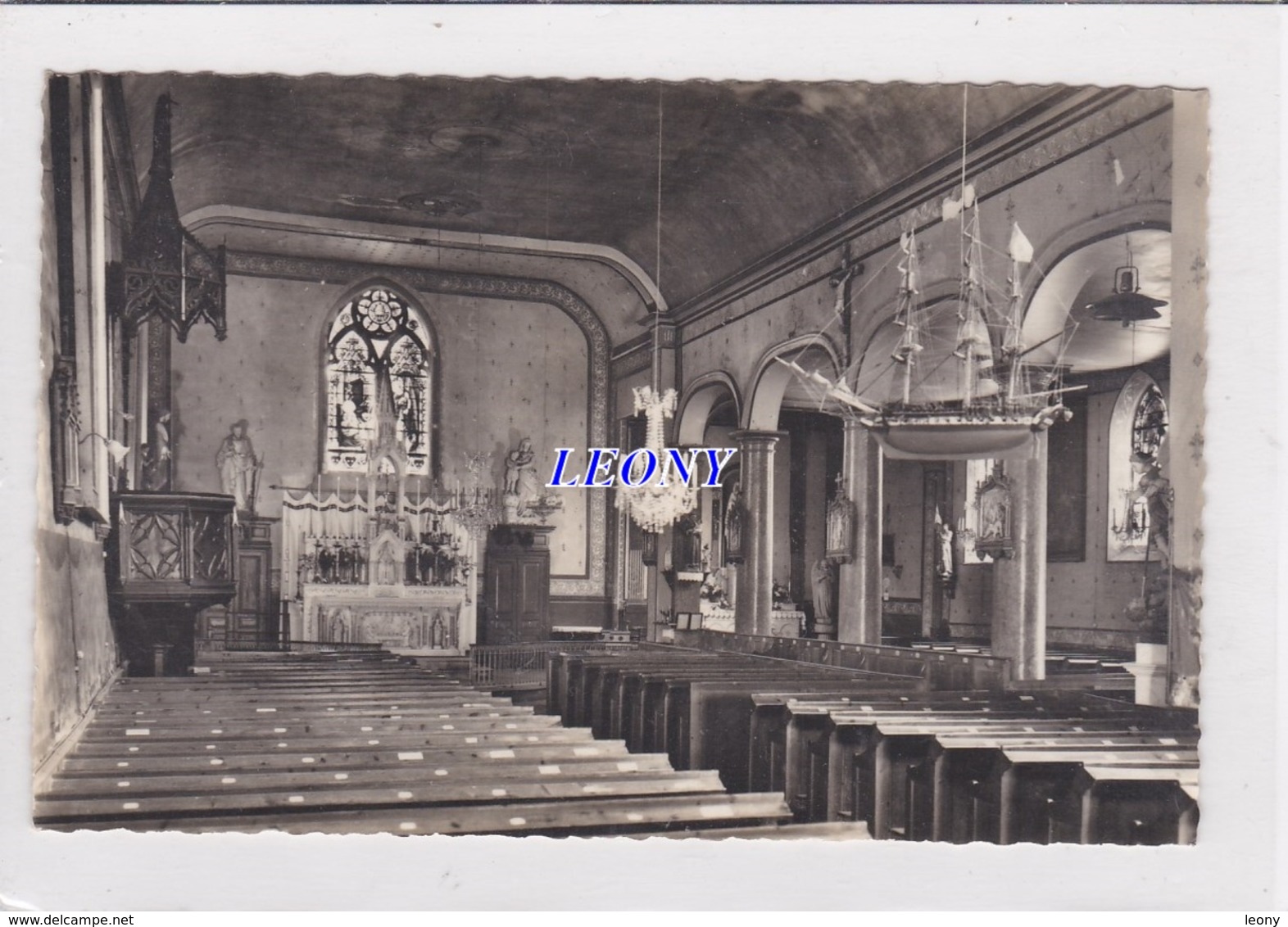 CPSM 9X14 De  DOMPIERRE SUR MER    (17) - L' INTERIEUR De L'EGLISE - Dampierre-sur-Boutonne