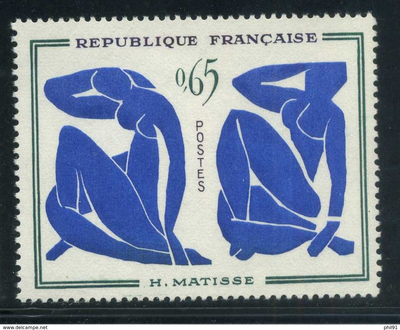 FRANCE   Tableau Matisse   N° Y&T  1320  ** - Neufs