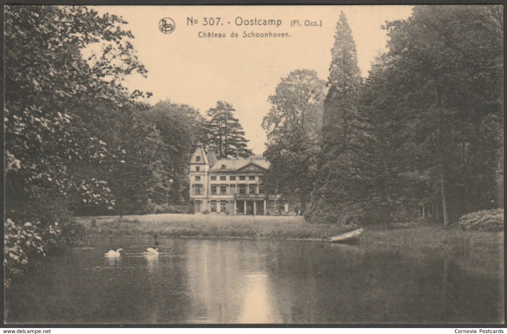 Château De Schoonhoven, Oostcamp, C.1910s - Thill Nels CPA - Chocolaterie César Anvers - Oostkamp