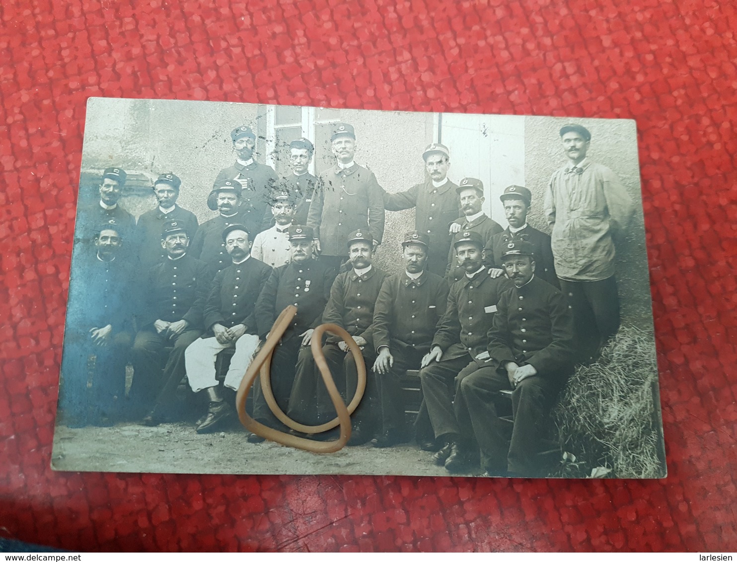 Carte Photo Bourges Facteur - Postal Services