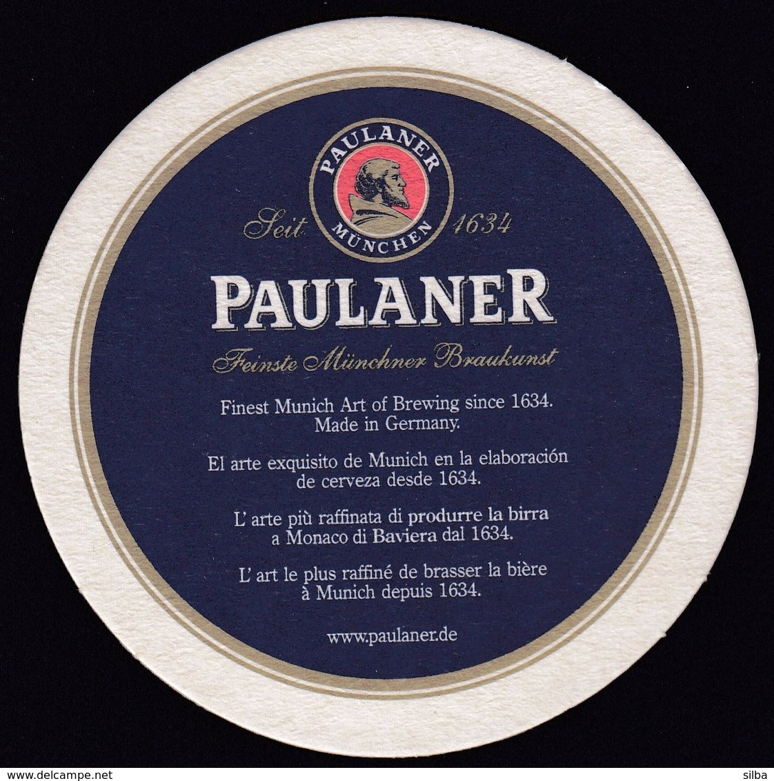 Beer Mats - Paulaner, Munchen, Germany / Bier / Coaster, Mat - Sous-bocks