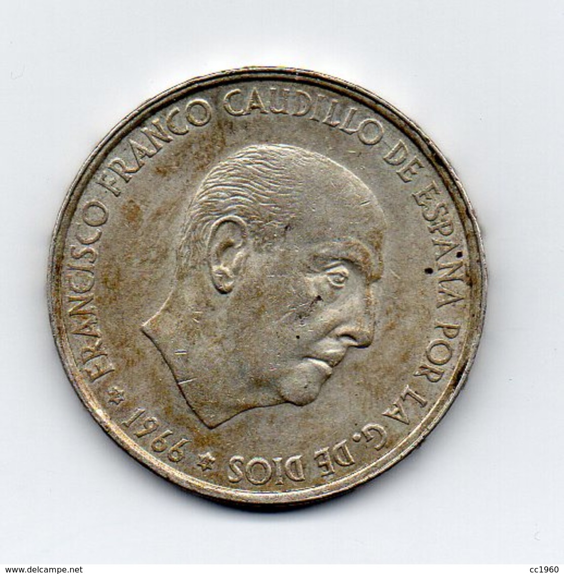 Spagna - 1966 - 100 Pesetas -  Argento - (MW1778) - 100 Pesetas