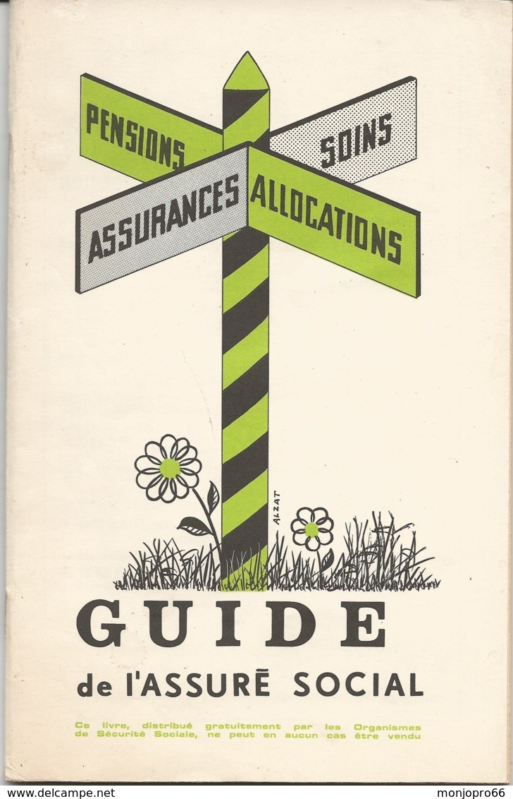 Livret Du Guide De L Assuré Social  De 1970 - Autres & Non Classés