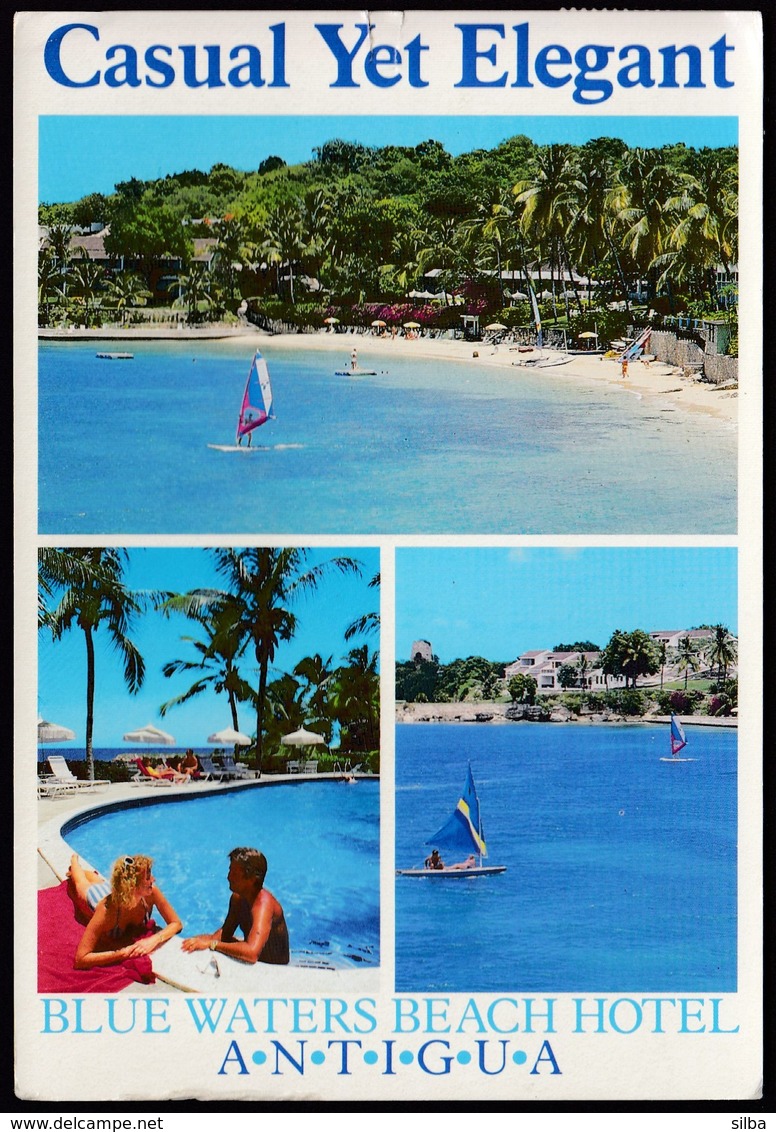 Antigua 1993 / Blue Waters Beach Hotel / Casual Yet Elegant / Windsurfing, Sailing, Swimming Pool - Hotels & Restaurants