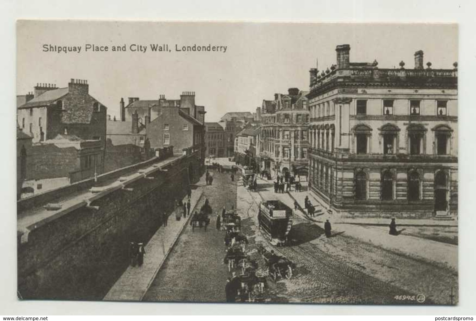 LONDONDERRY, Shipquay Place And City Hall  ( 2 Scans ) - Londonderry