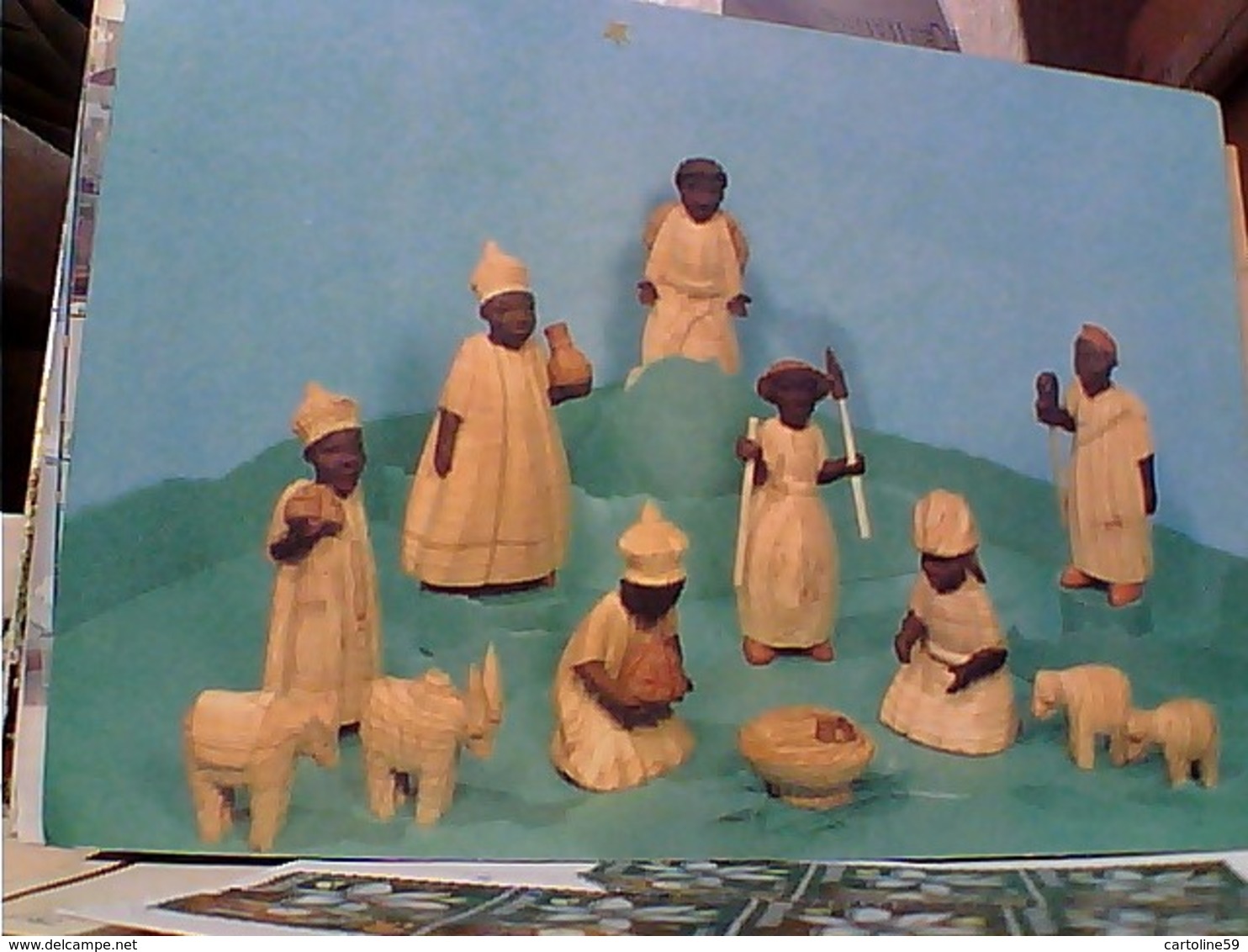 PRESEPE NIGERIA  NIGERIANO Biglietto UNICEF  S1974 GW5397 - Altri & Non Classificati