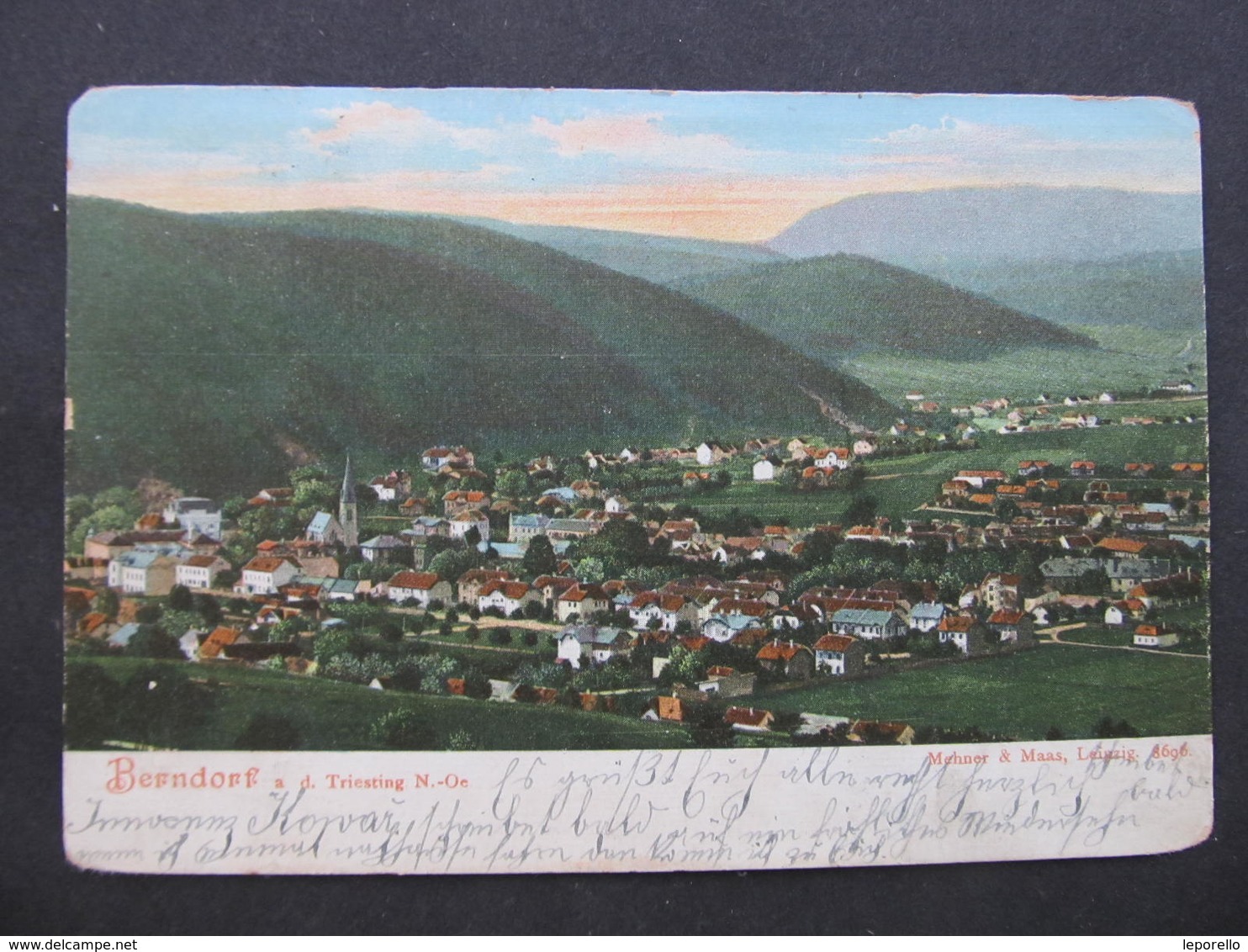 AK BERNDORF 1907 //  D*34866 - Berndorf