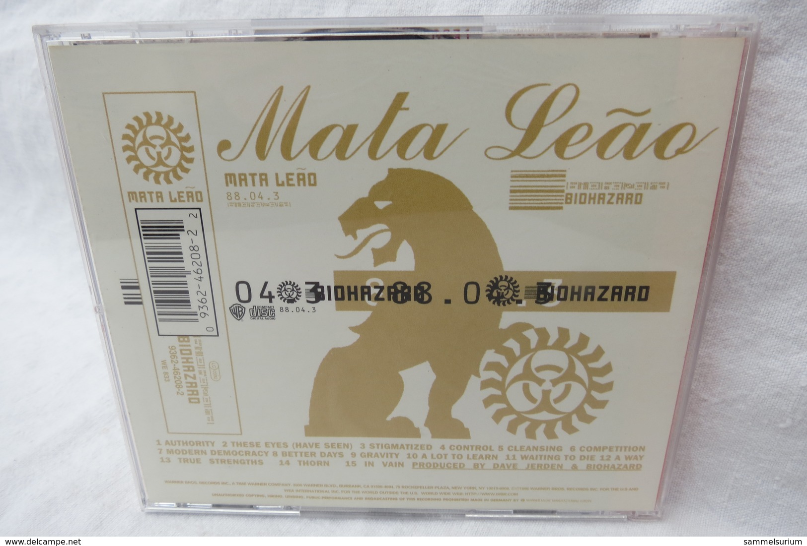 CD "Biohazard" Mata Leao - Sonstige & Ohne Zuordnung