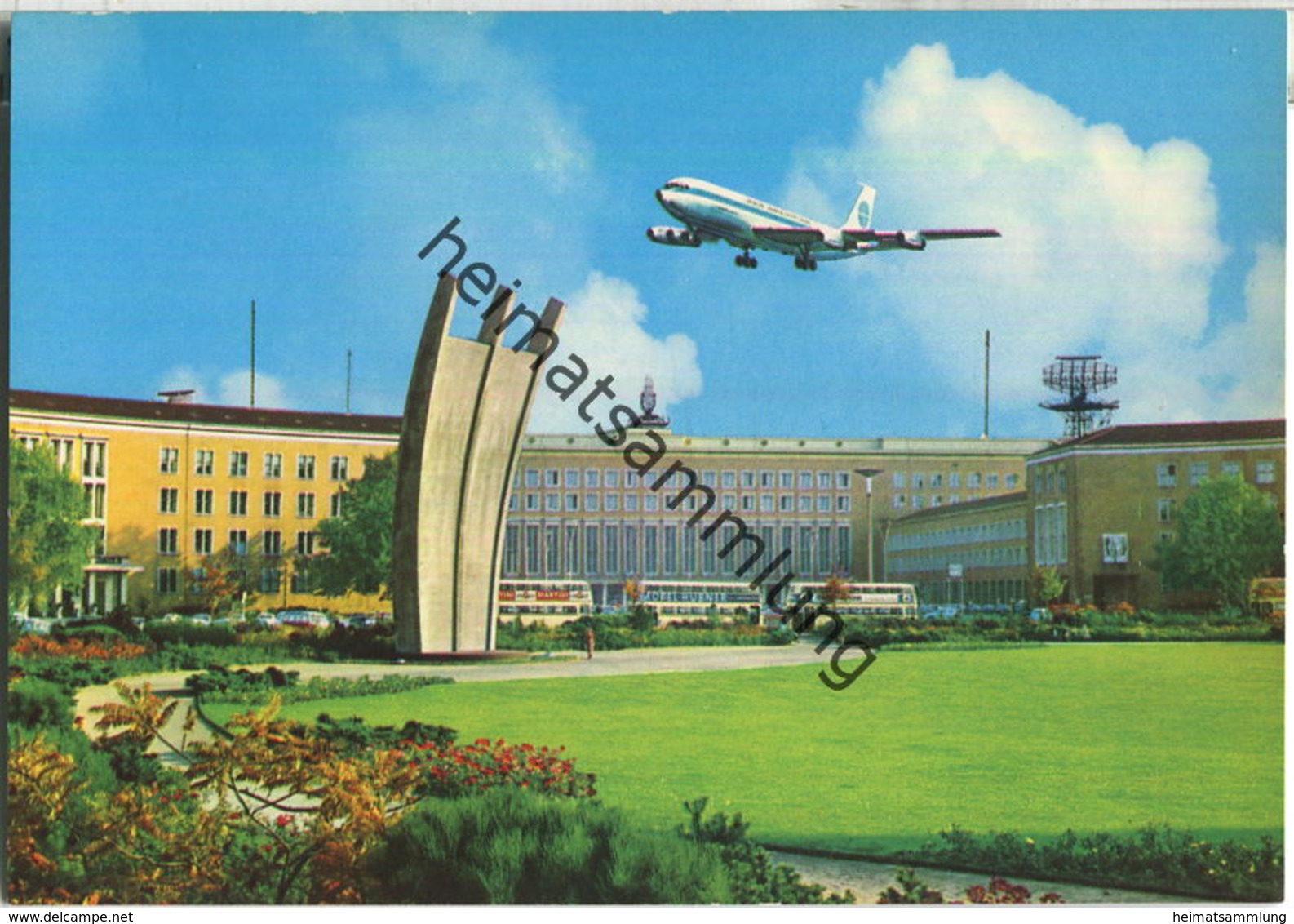 Berlin-Tempelhof - Flughafen - Bus - Verlag Krüger - Tempelhof