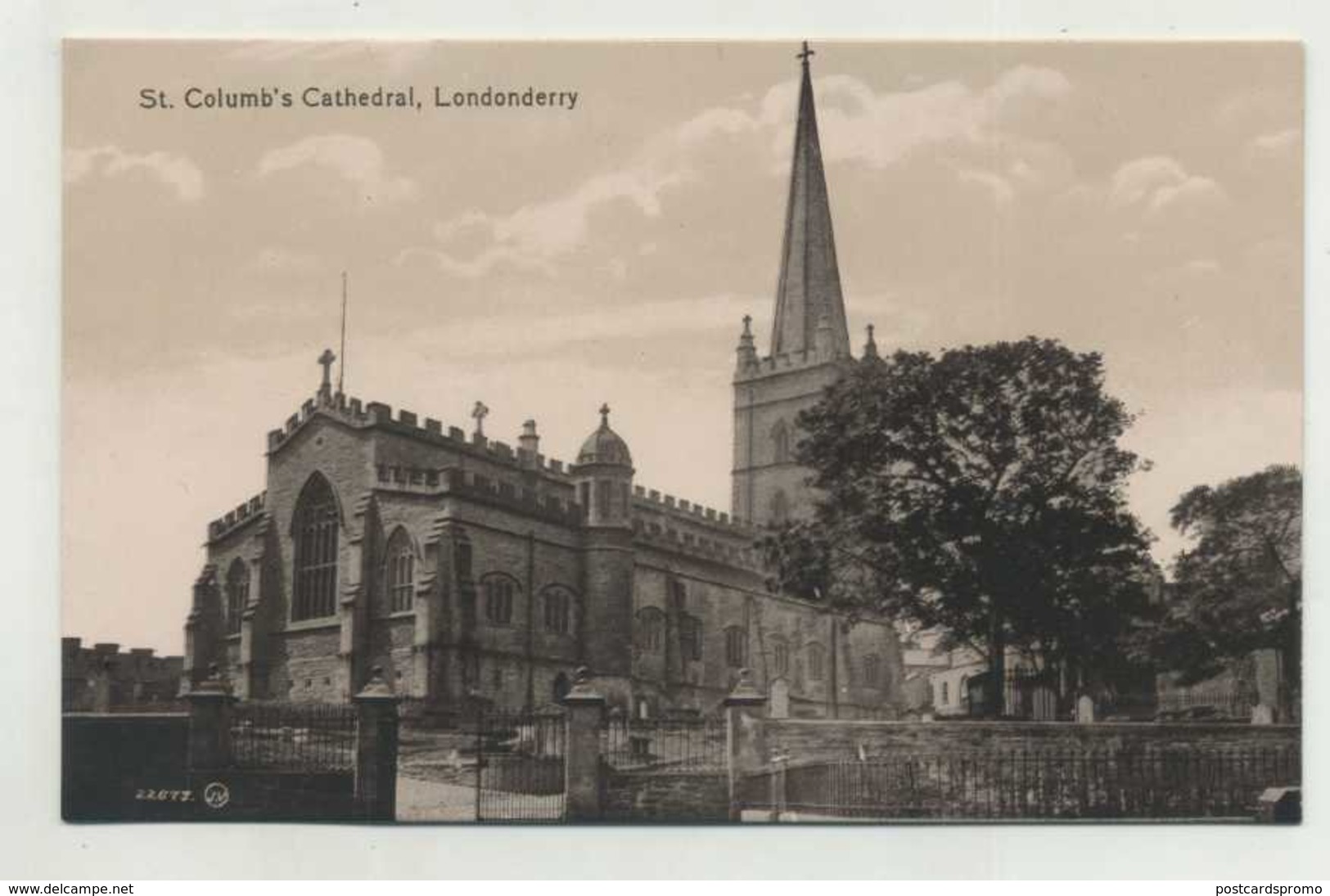 LONDONDERRY, St. Columb's Cathedral  ( 2 Scans ) - Londonderry