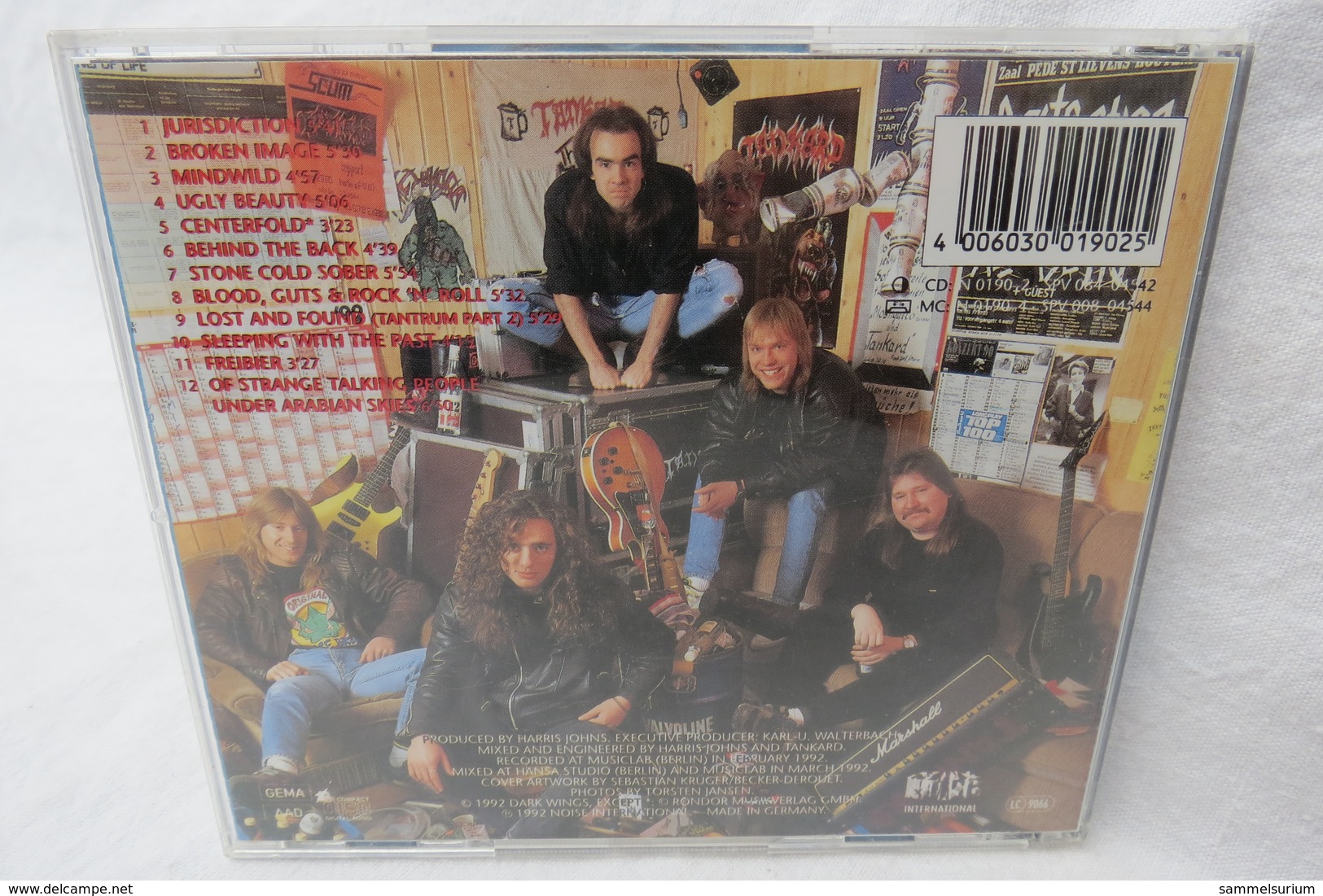 CD "Tankard" Stone Cold Sober - Sonstige & Ohne Zuordnung