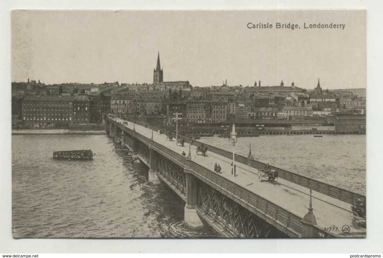 LONDONDERRY, Carilsle Bridge  ( 2 Scans ) - Londonderry