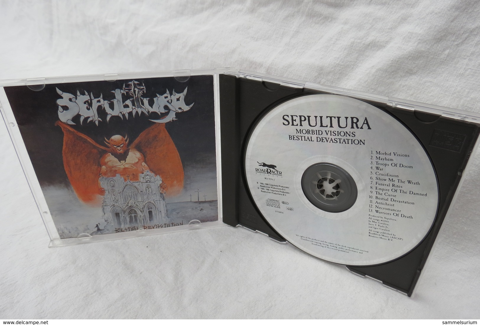 CD "Sepultura" Morbid Visions - Sonstige & Ohne Zuordnung