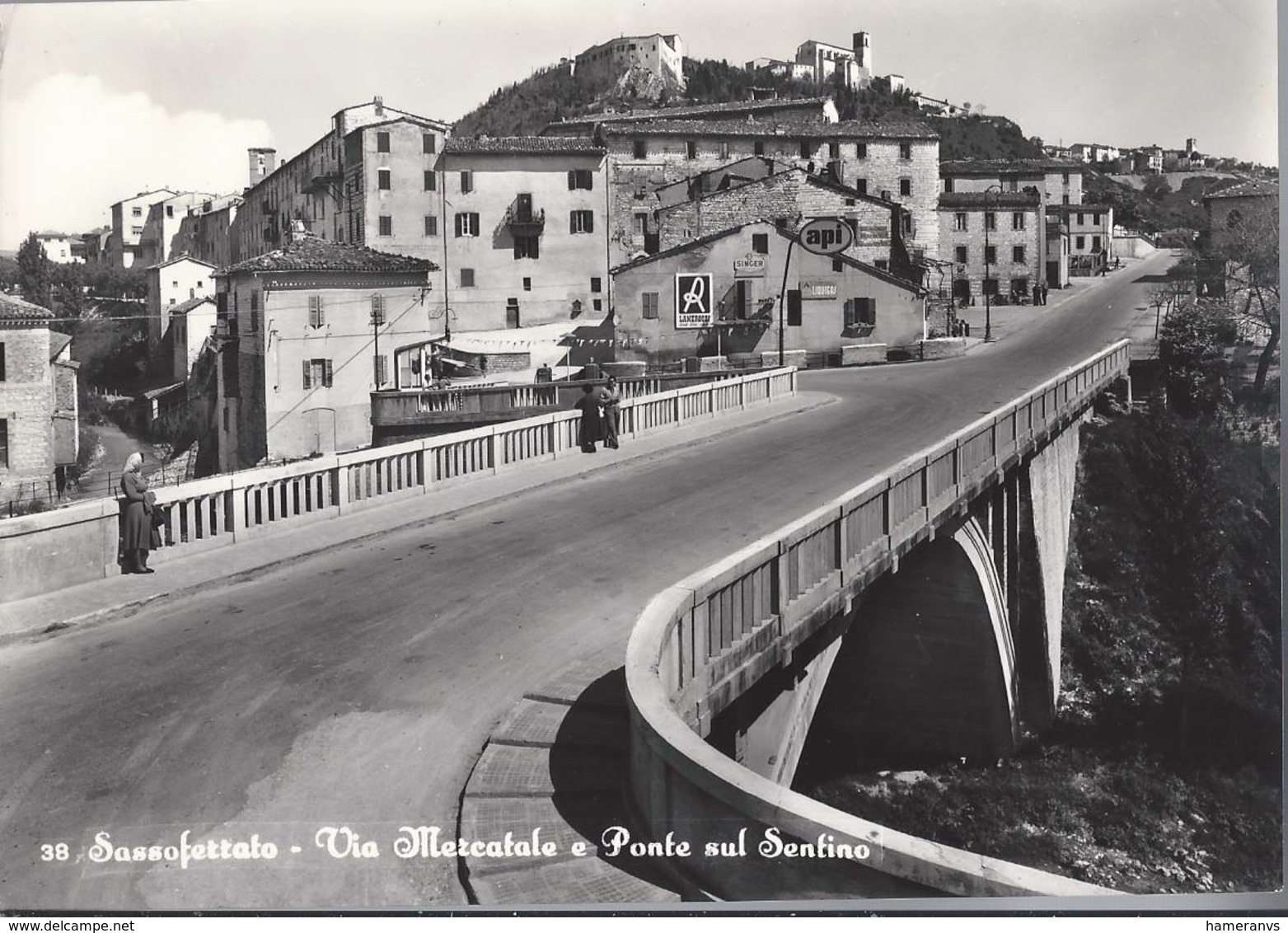 Sassoferrato - Via Mercatale E Ponte Sul Sentino - Ancona - H4810 - Ancona