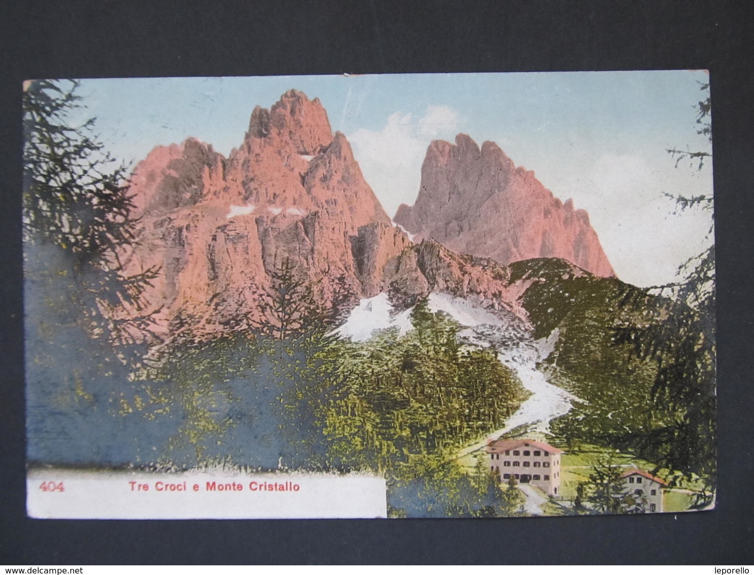 AK TRE CROCI Dolomiten Ca.1910 //  D*34873 - Sonstige & Ohne Zuordnung