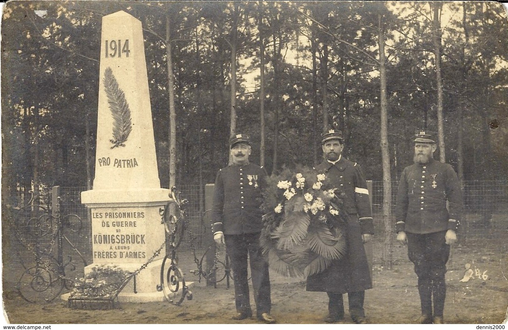 PHOTO-Card - Königsbrück Lager 1915- French  W P - Koenigsbrueck