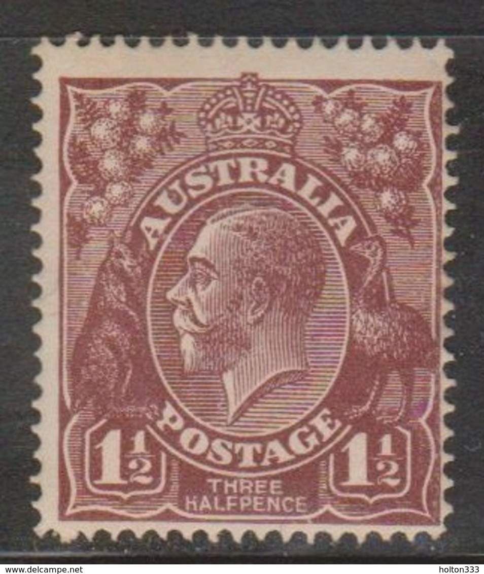 AUSTRALIA Scott # 24 MH - KGV Head - Small Thin - Mint Stamps