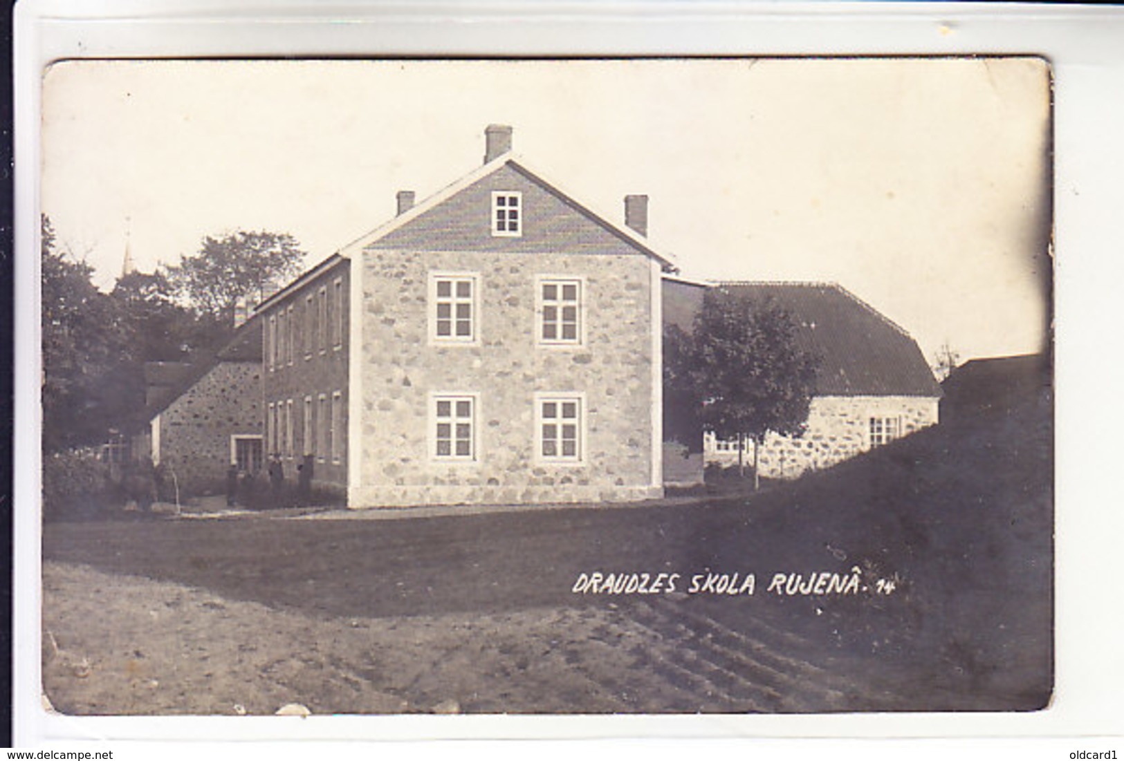 Latvia RUJEN REAL PHOTO SKOLA - Latvia