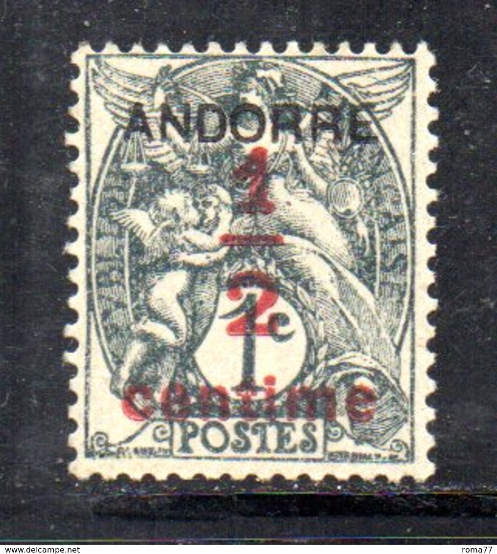 R776 - ANDORRA FRANCESE , Unificato N. 1  *** - Nuovi