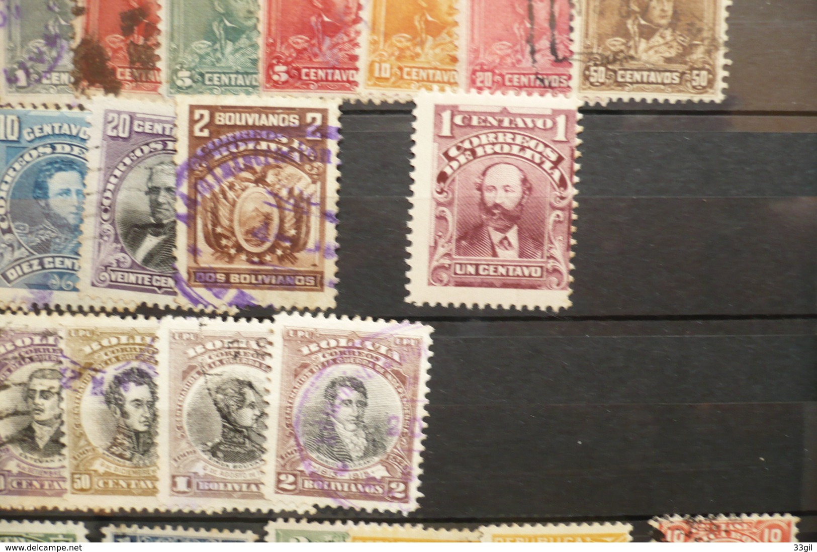 bolivie collection 1890/1912