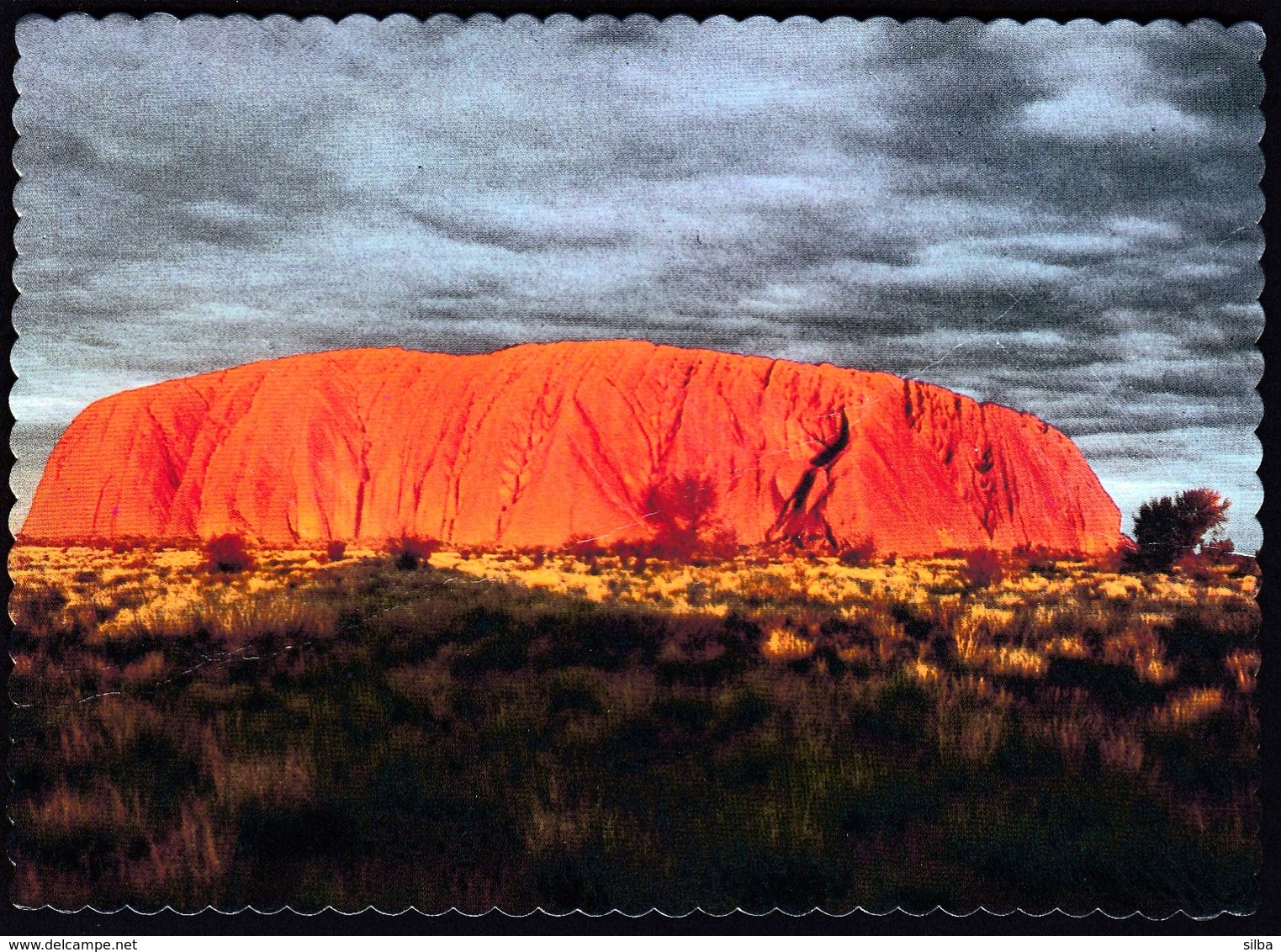 Australia 1989 / Ayers Rock At Sunset / Monolit - Uluru & The Olgas