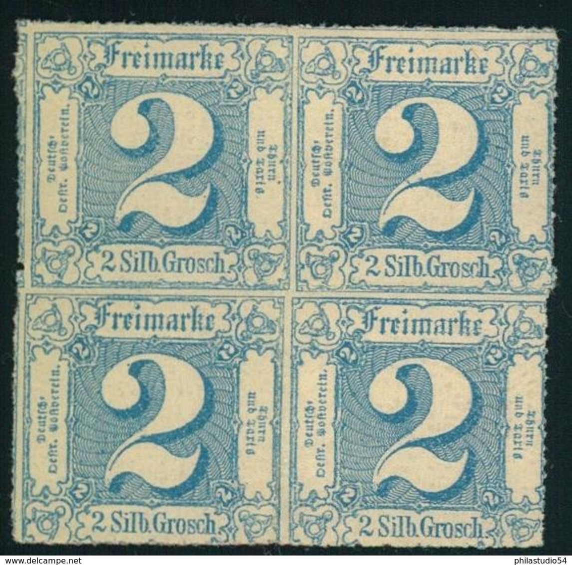 THURN UND TAXIS - Michel-Nr. 30 Postfrischer Viererblock - Michel Ca. 300,- ME - Nuevos