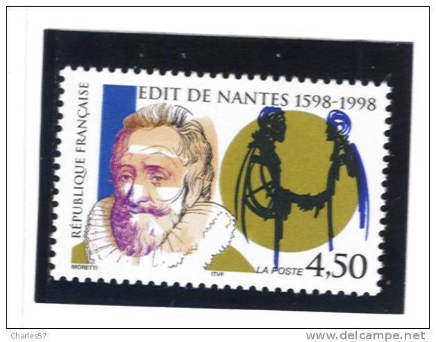 France 3146   Neuf ** ( Portrait De Henri IV )   Cote 2,00 € - Neufs