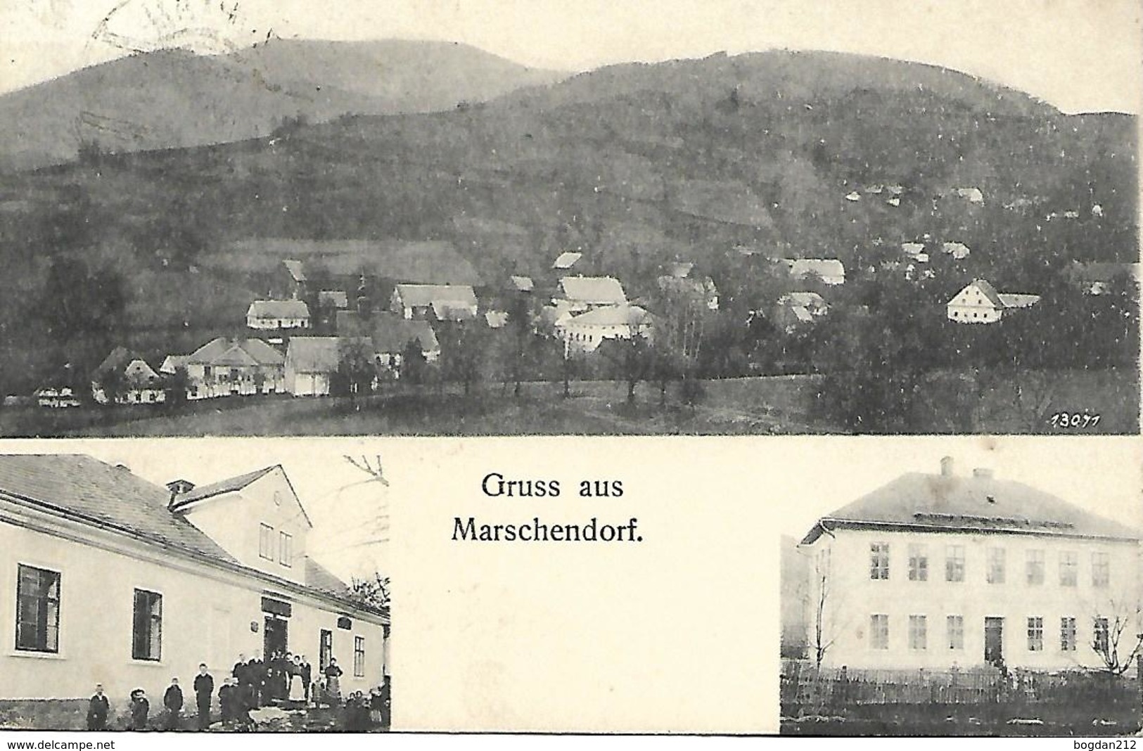 1908 - Horni Marsov  Okres Trutnov , Gute Zustand, 2 Scan - Tschechische Republik