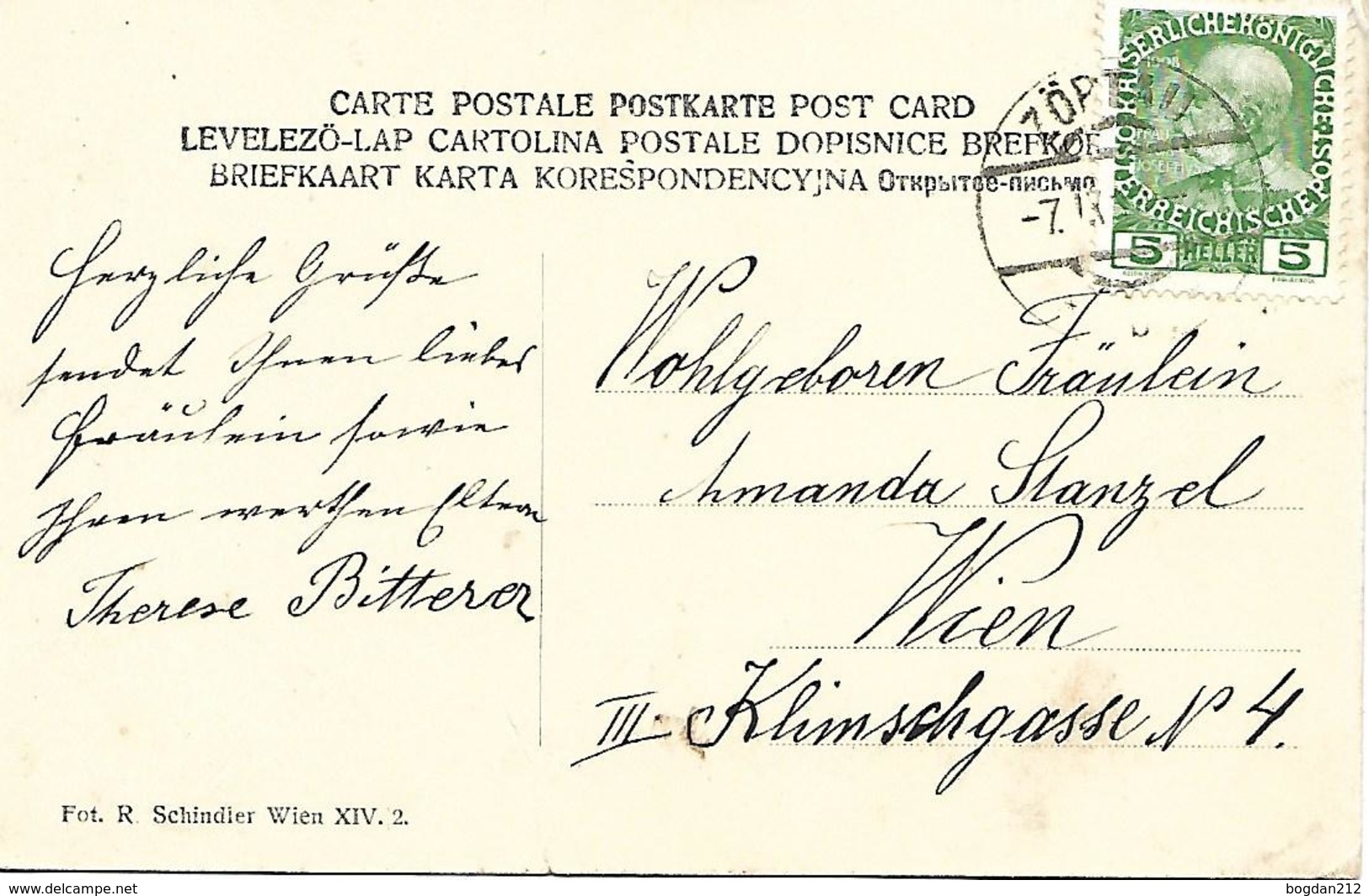 1908 - Horni Marsov  Okres Trutnov , Gute Zustand, 2 Scan - Tschechische Republik