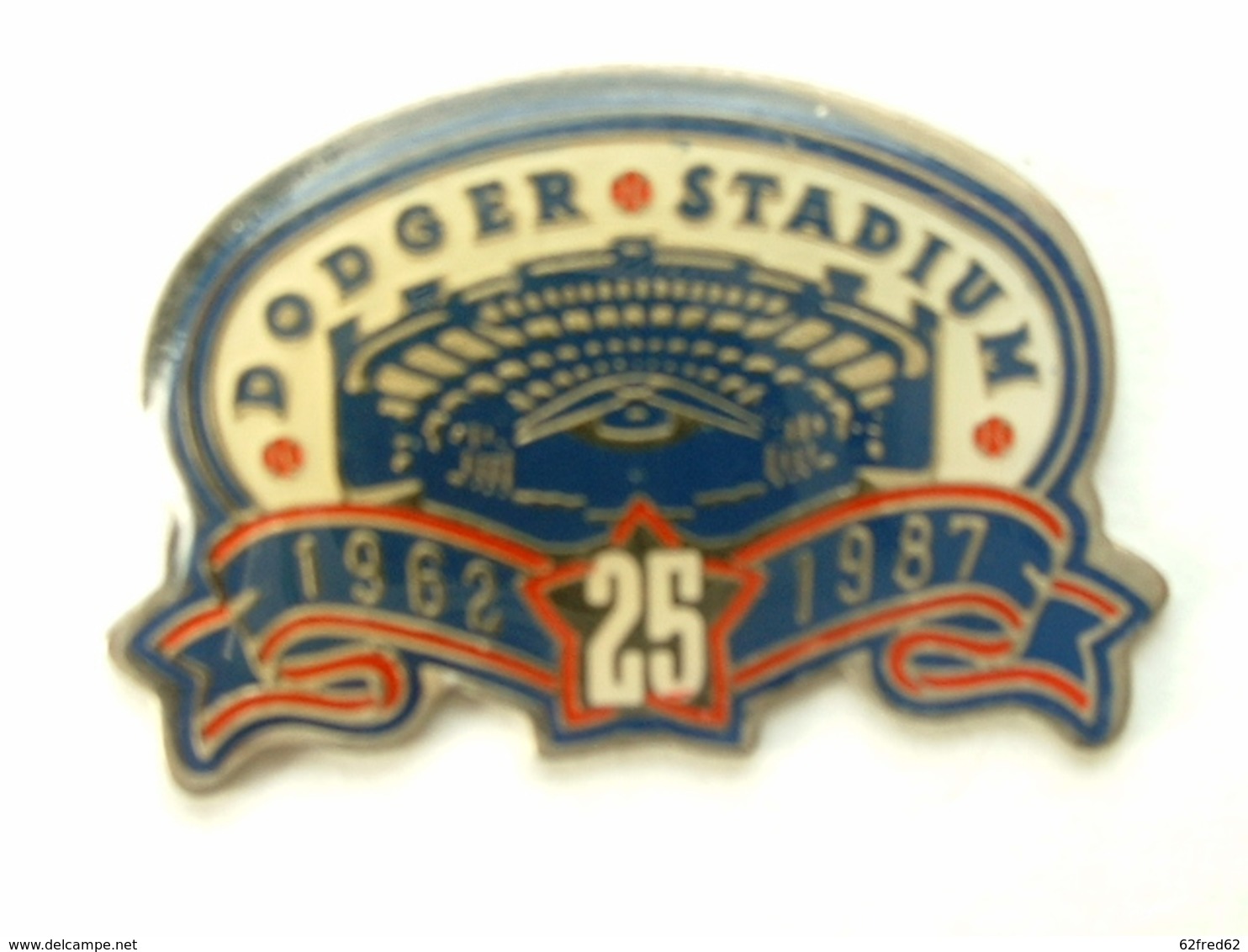 Pin's BASEBALL - DODGER STADIUM 25ANS - Baseball
