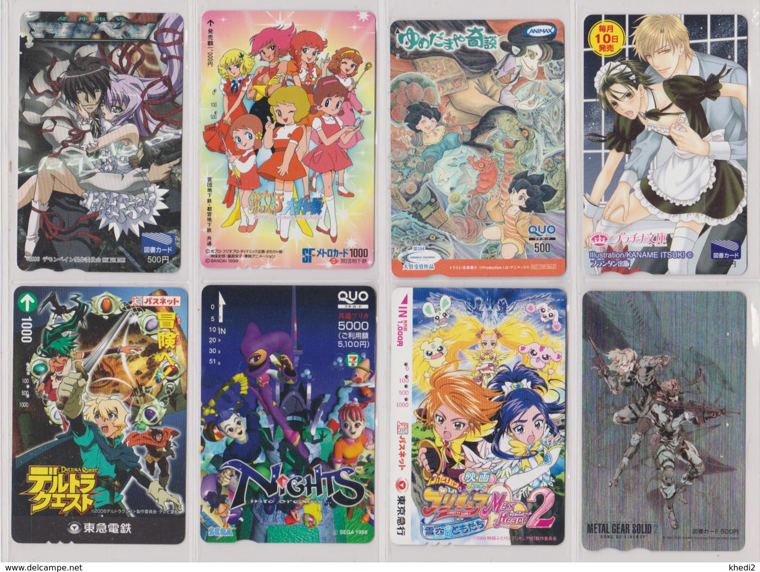 SUPERBE LOT de + de 9000 cartes Japon - JAPAN Cards - Japanische Karten ** THEMES TRES VARIES ** 160 PHOTOS