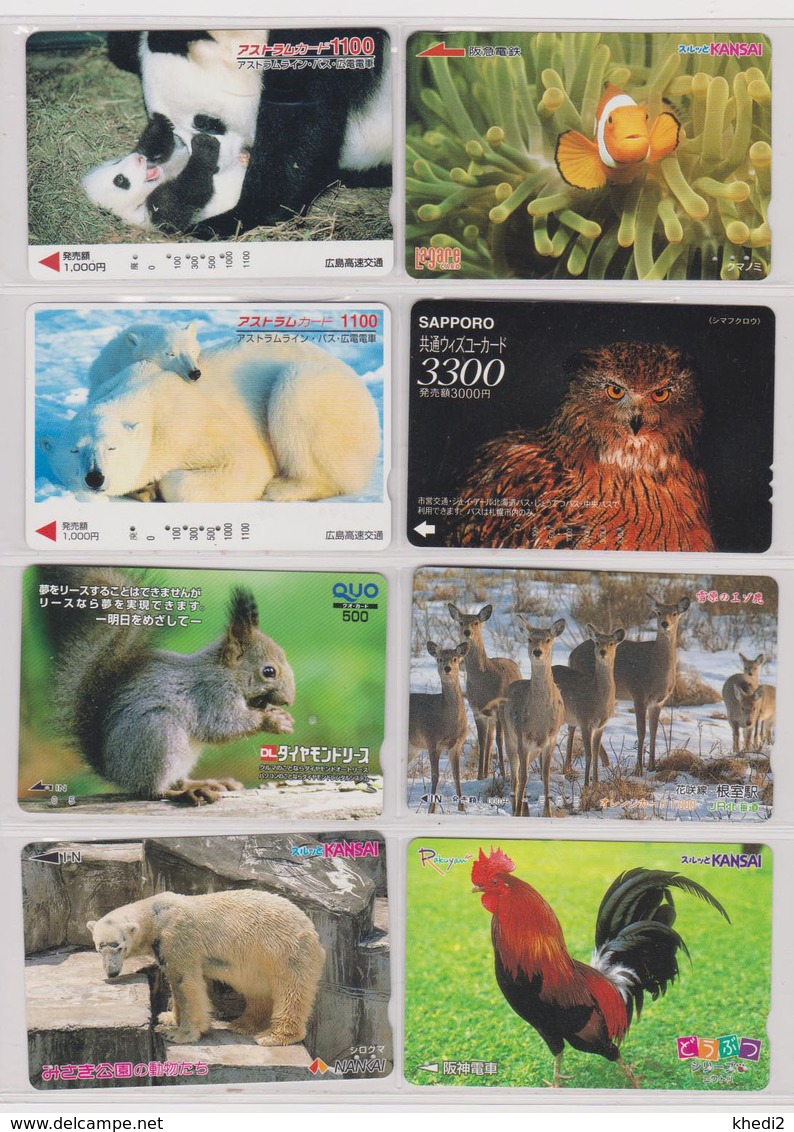 SUPERBE LOT de + de 9000 cartes Japon - JAPAN Cards - Japanische Karten ** THEMES TRES VARIES ** 160 PHOTOS