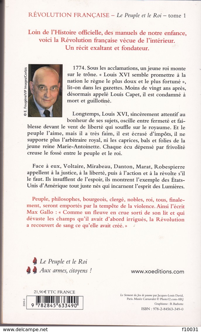 REVOLUTION FRANCAISE Le Peuple Et Le Roi - Histoire