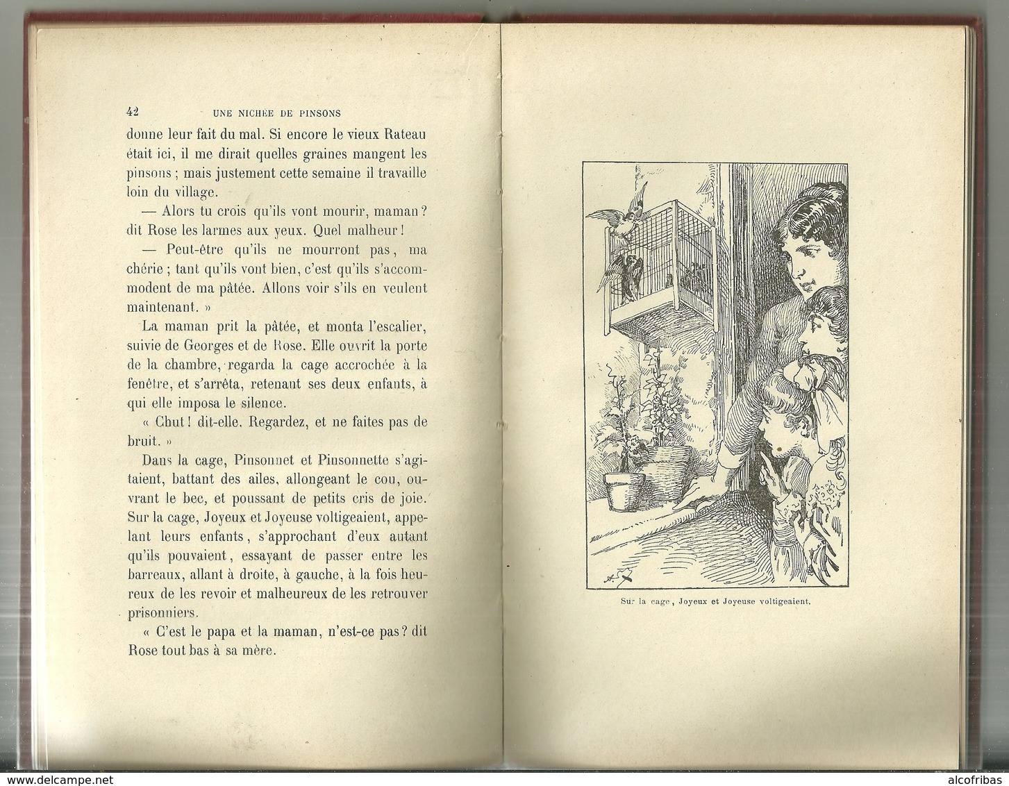 Deux Livres De Mme Colomb Sur Les Toits Et Une Nichée De Pinsons Gravures Vignettes Steinlen - Lots De Plusieurs Livres