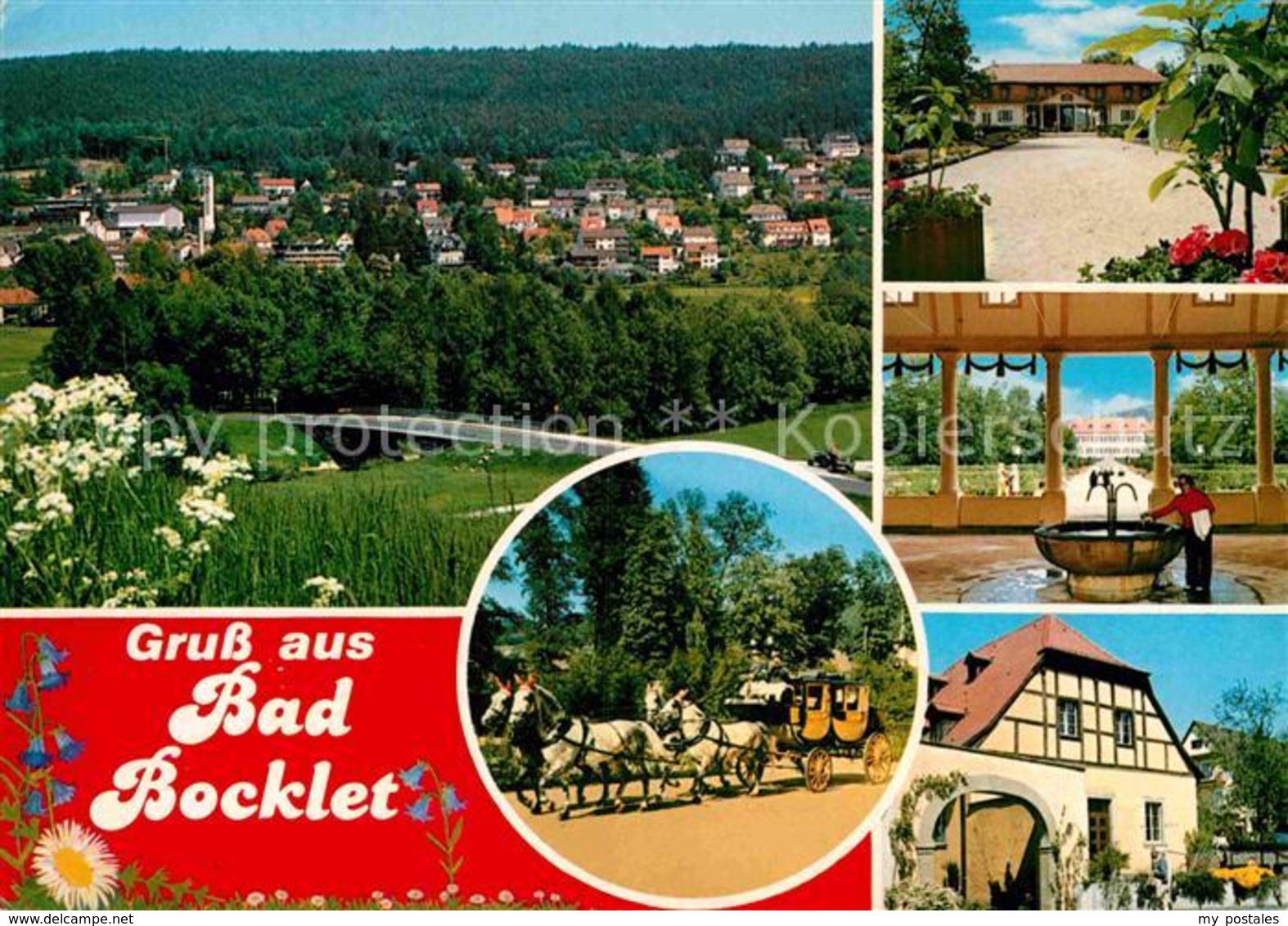 72899959 Bad Bocklet Pferdekutsche  Bad Bocklet - Sonstige & Ohne Zuordnung