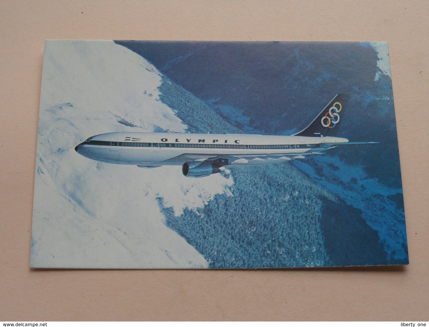 AIRBUS A300 > OLYMPIC Airways ( Print Papadopoulos ) Anno 19?? ( Zie/voir Photo ) ! - 1946-....: Moderne